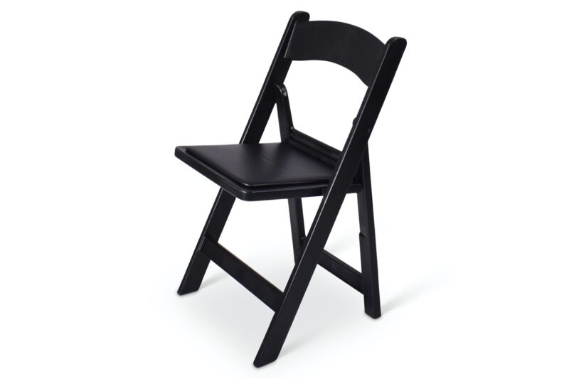 Klapstoel | Wedding chair - Zwart