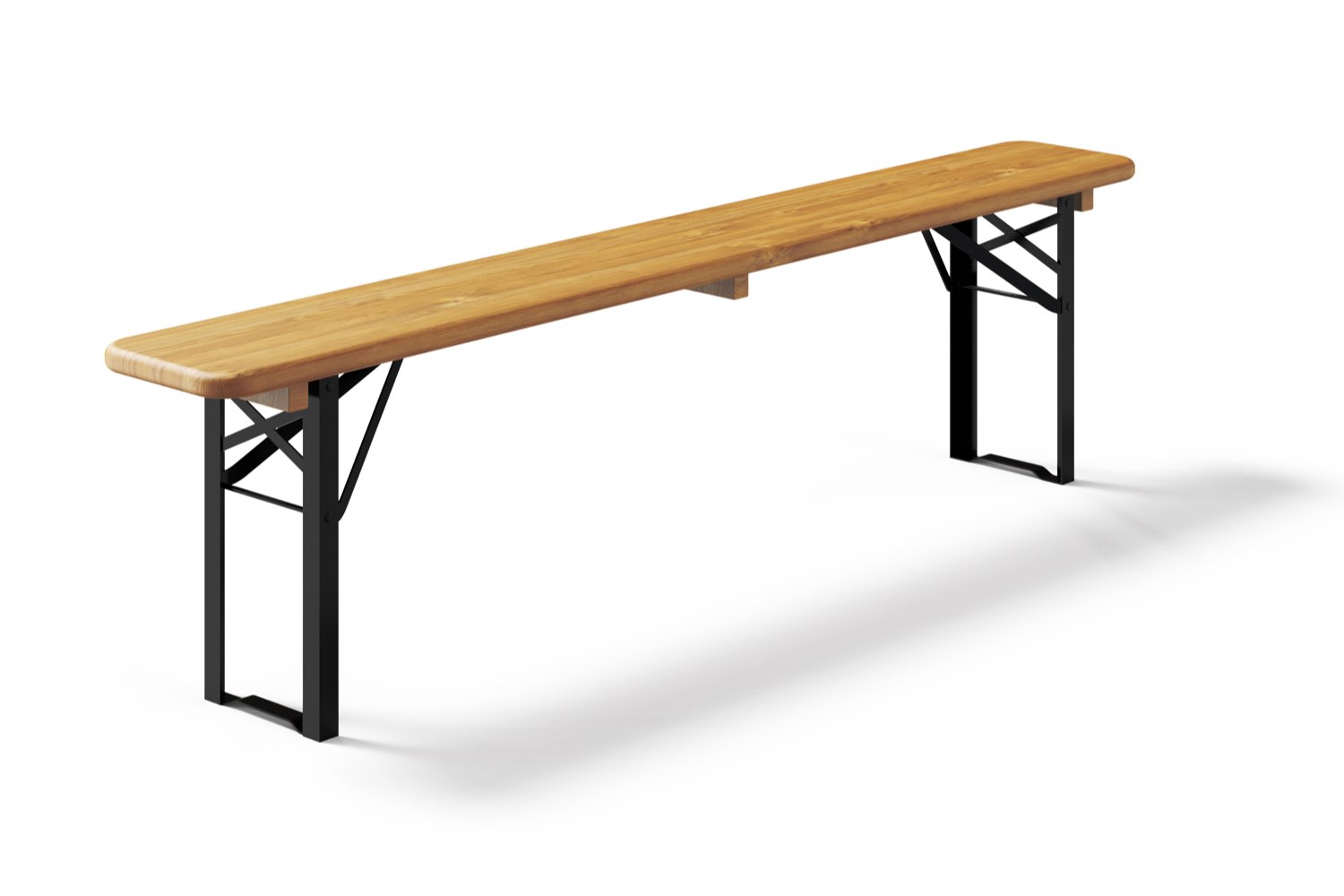 Bierbank blank – 180 cm lang