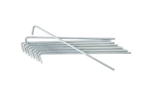 Set haringen - 10 stuks | 18cm lang - 4mm dik