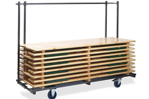 Biertafel/bankettafel kar - Trolley voor biertafelsets | 180-220 cm