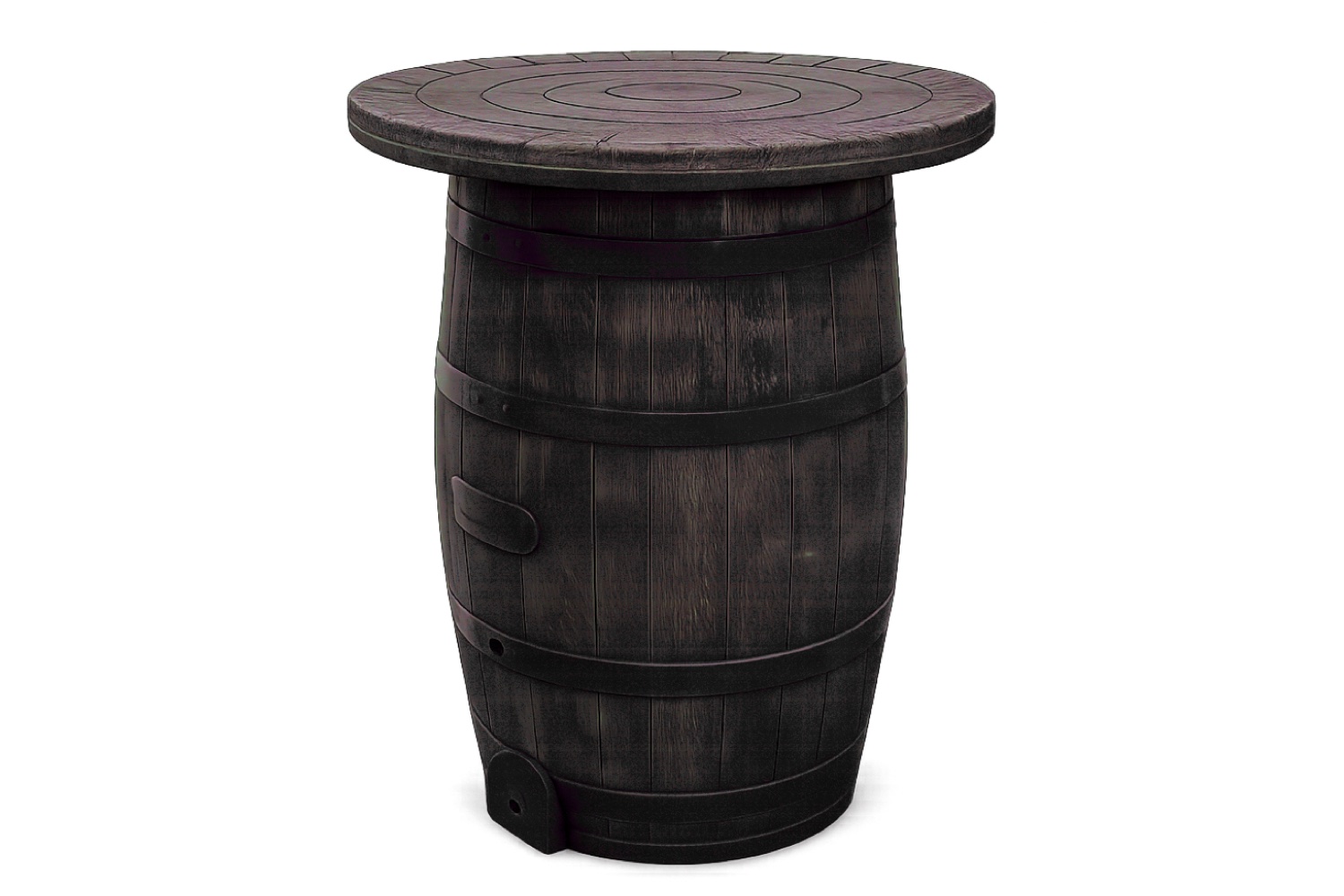 Kunststof Barrel Statafel | 'wijnvat' - Blad ⌀100cm