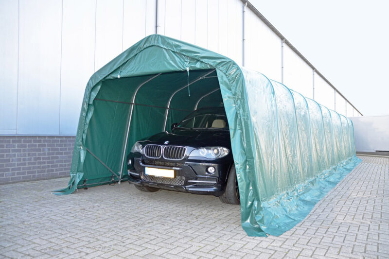 Carport Opslagtent 3,3x9,6 PVC Professional