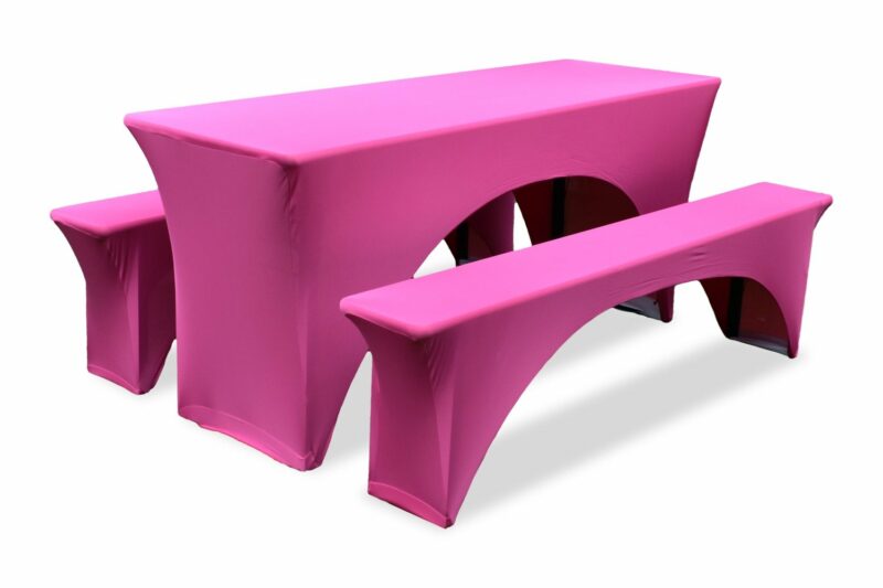 Set van 3 hoezen voor biertafelset 220x60