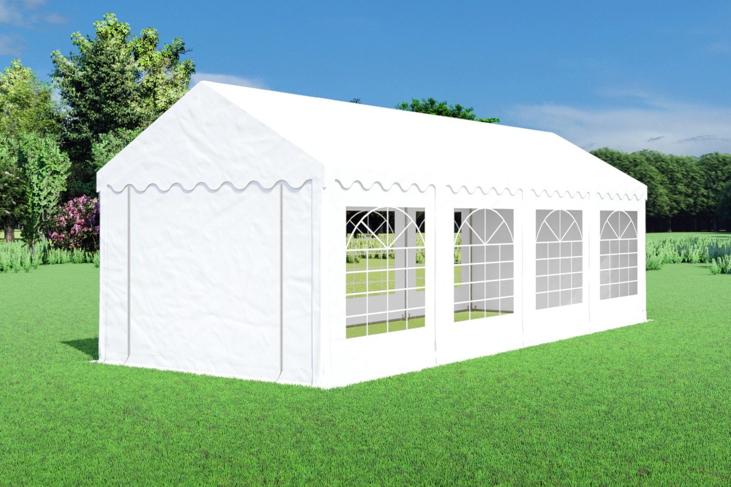 Partytent 3x8 PVC - Classic