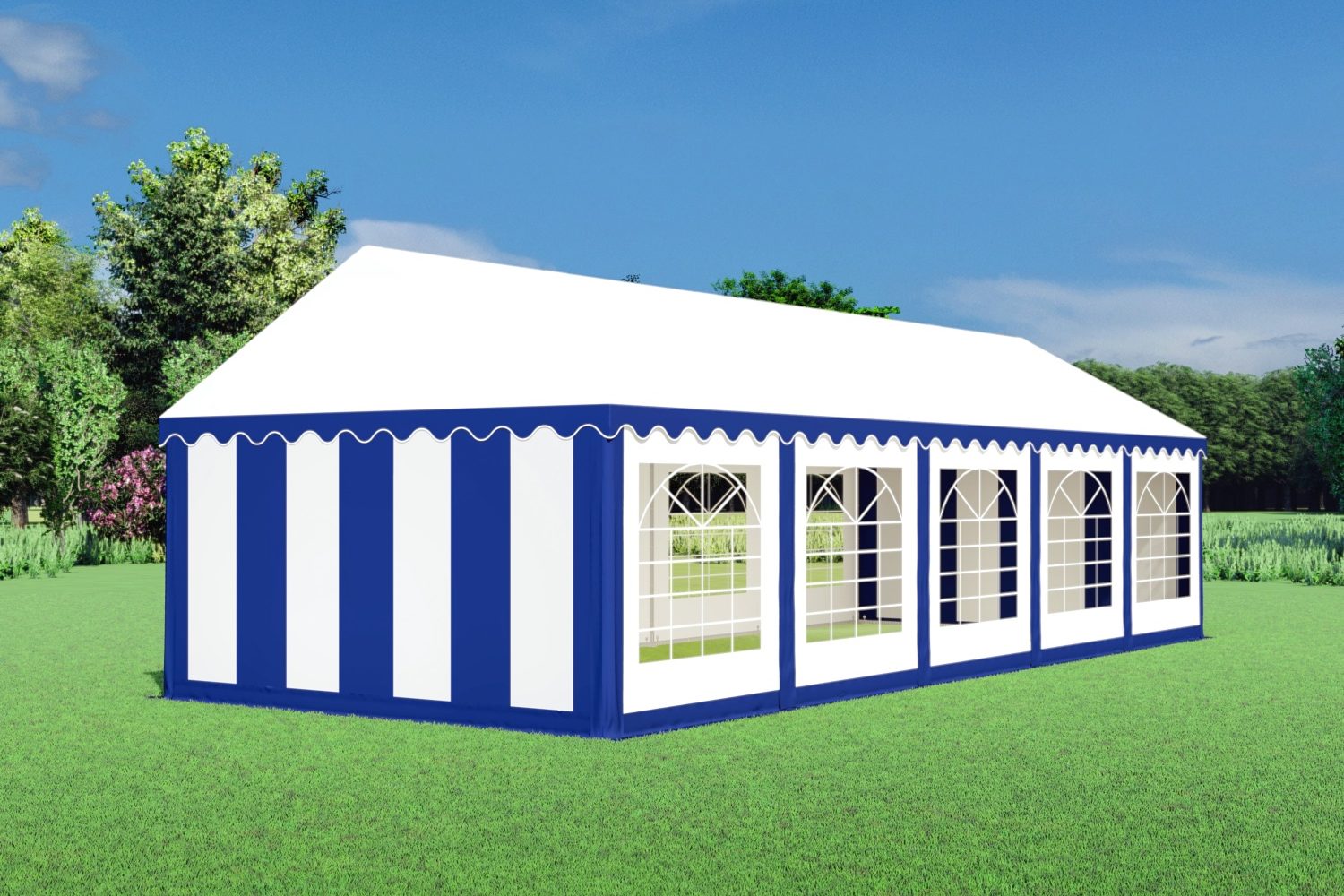 Partytent 4x10 PVC - Classic