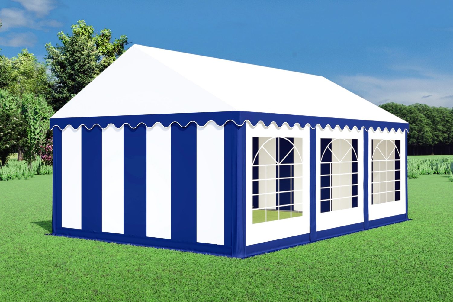 Partytent 4x6 PVC - Classic