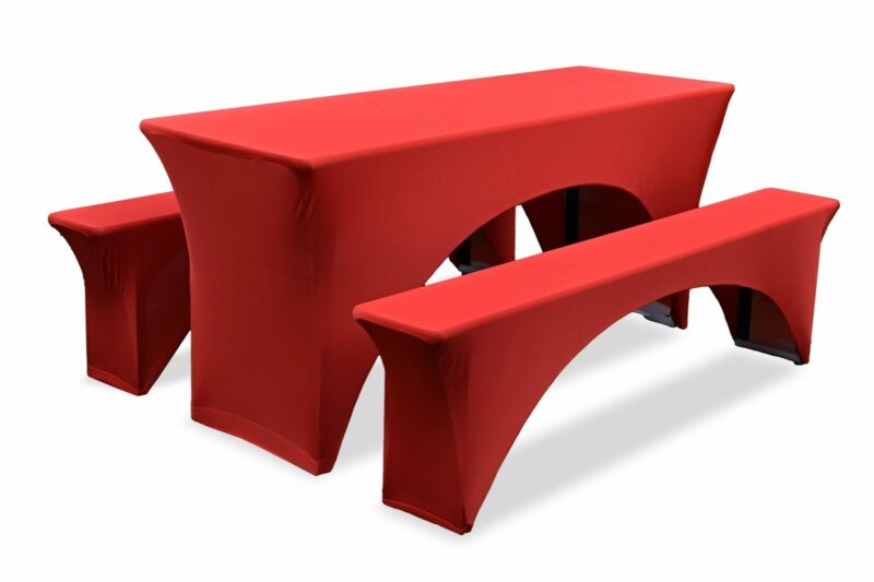 Set van 3 hoezen voor biertafelset 180x80