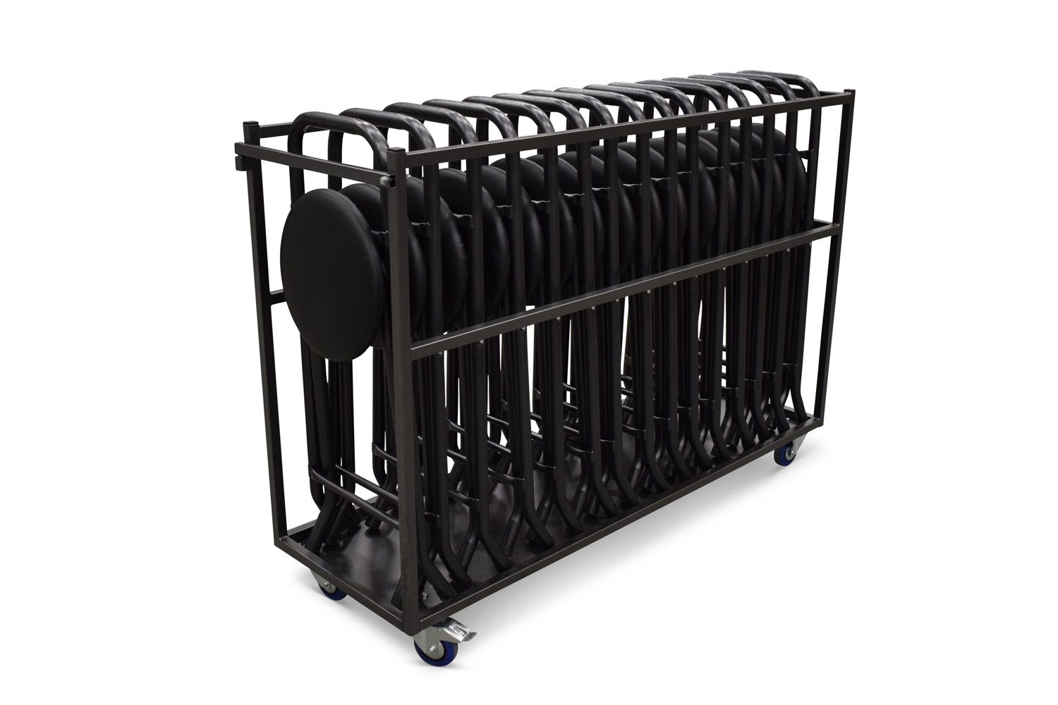 Barkrukken Trolley | Voor 15 inklapbare barkrukken