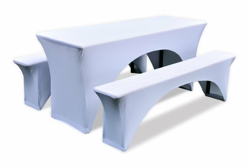 Set van 3 hoezen voor biertafelset 220x50