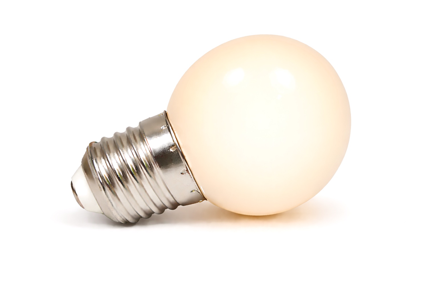 Led lamp Warm Wit | 1 watt | Melkwitte kap