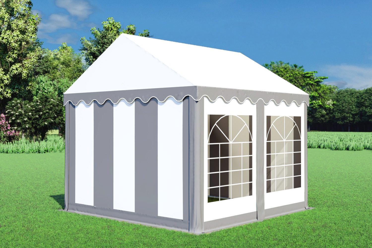 Partytent 3x3 PVC - Classic