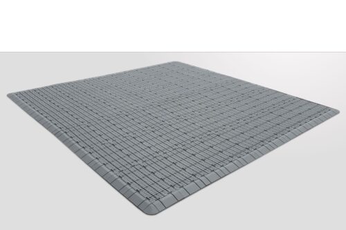 Kunststof tentvloer | oprolbaar - Grijs
