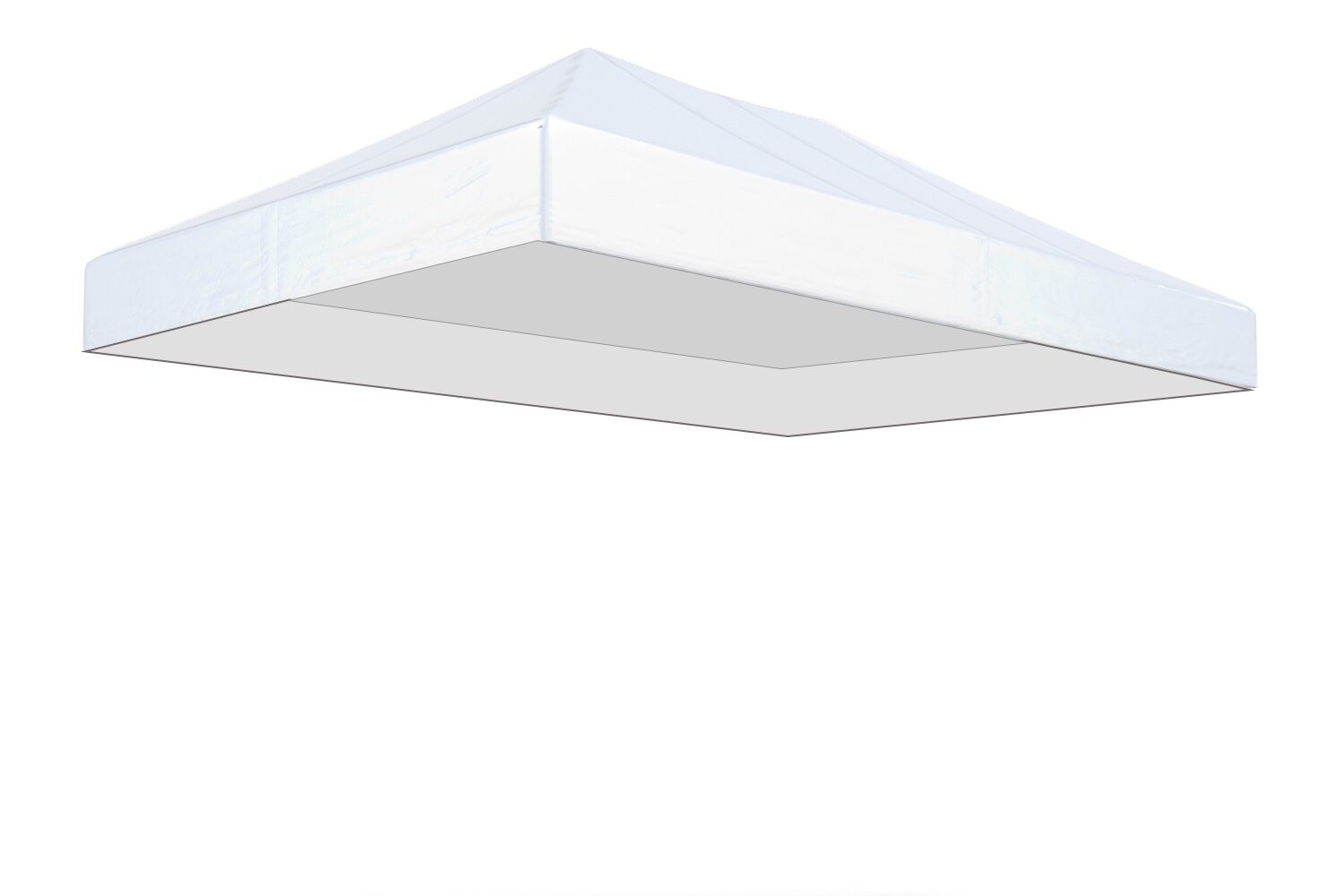 Dakzeil partytent 4x6m easy up | PVC gecoat Polyester