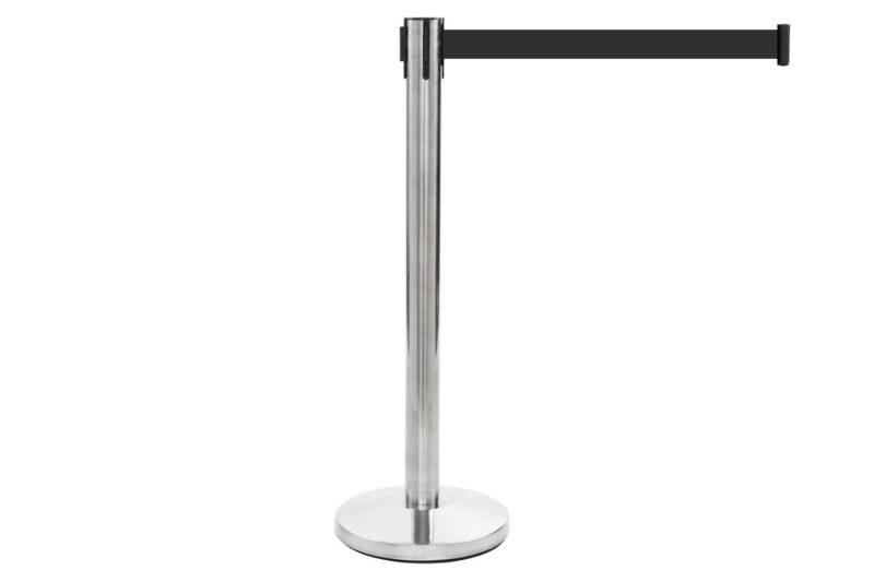 Afzetpaal | RVS - 2 meter band