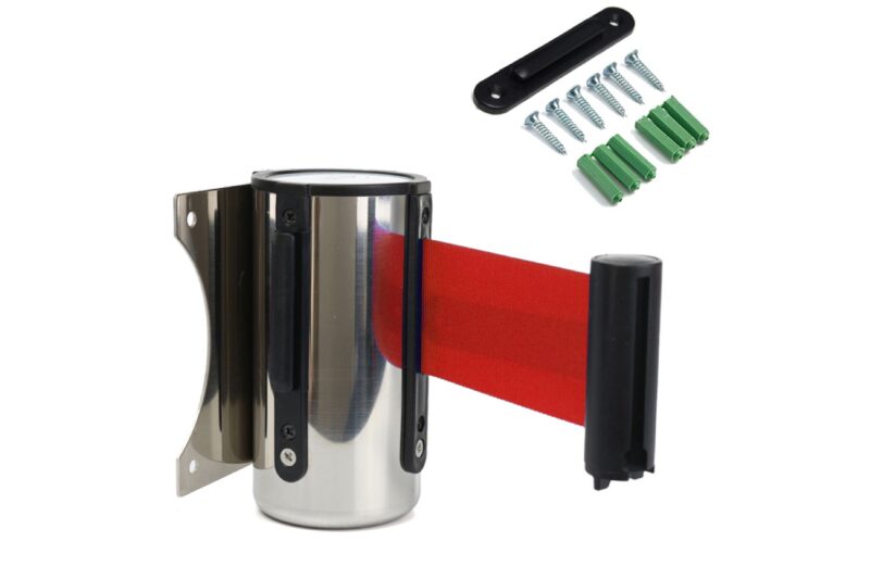 Muursysteem afzetband 2 meter | RVS