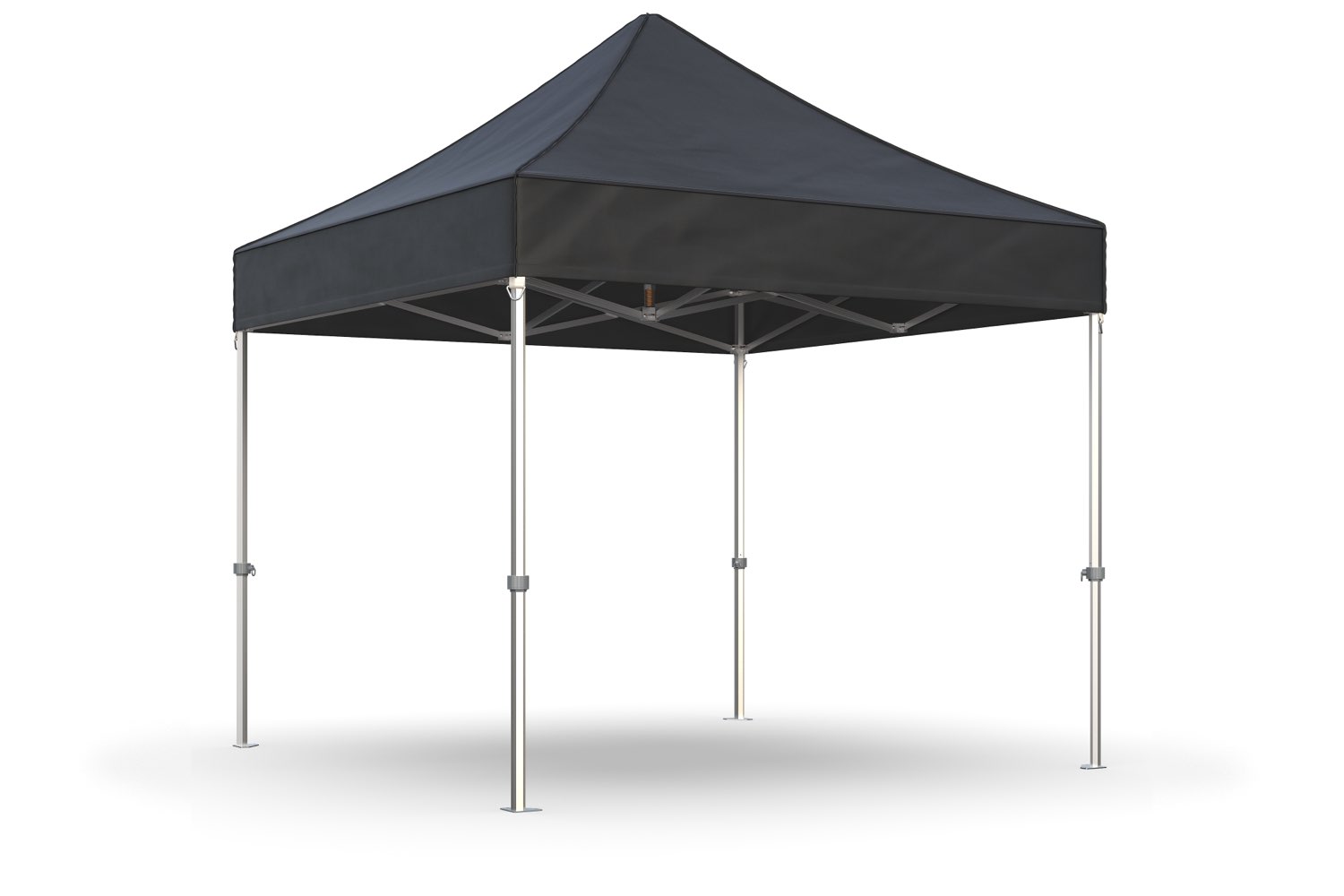 Easy up partytent 3x3m - Professional | PVC gecoat polyester