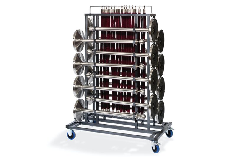 Transport trolley voor afzetpalen | 16 stuks - Premium