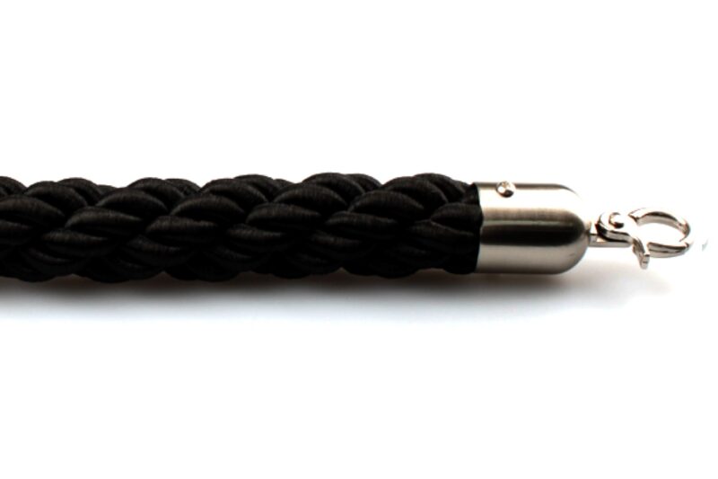 Koord voor afzetpaal | Zwart - 150cm