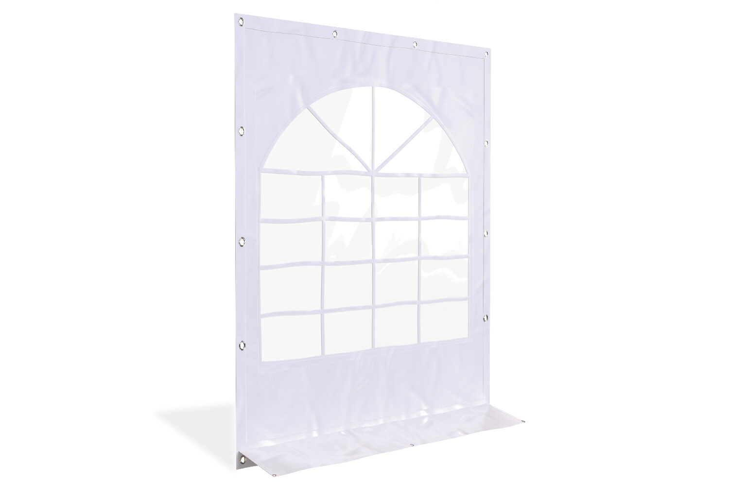 Partytent zijwand met raam | 1,5m breed | 2m hoog | PVC Premium