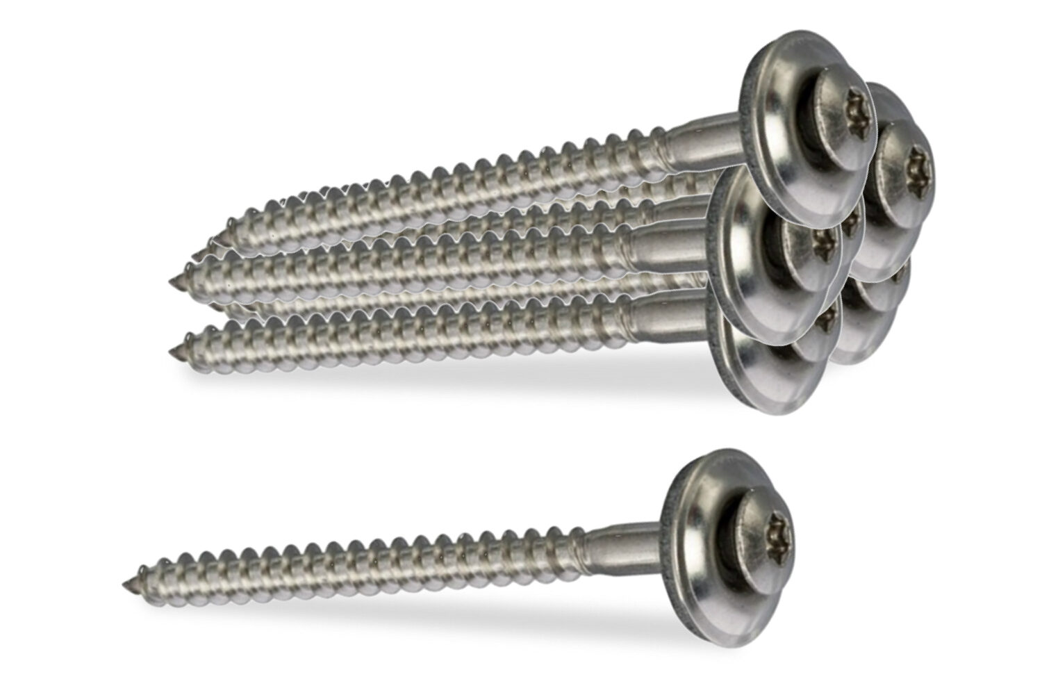 Schroeven 4,5 x 45mm - set 10 stuks