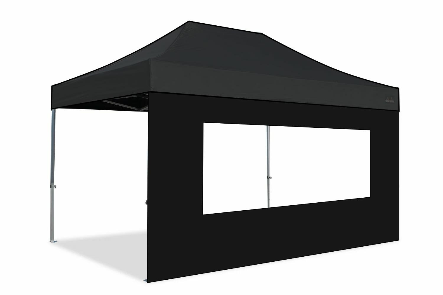 Zijwand 4,5m met raam – Easy up | Heavy duty PVC