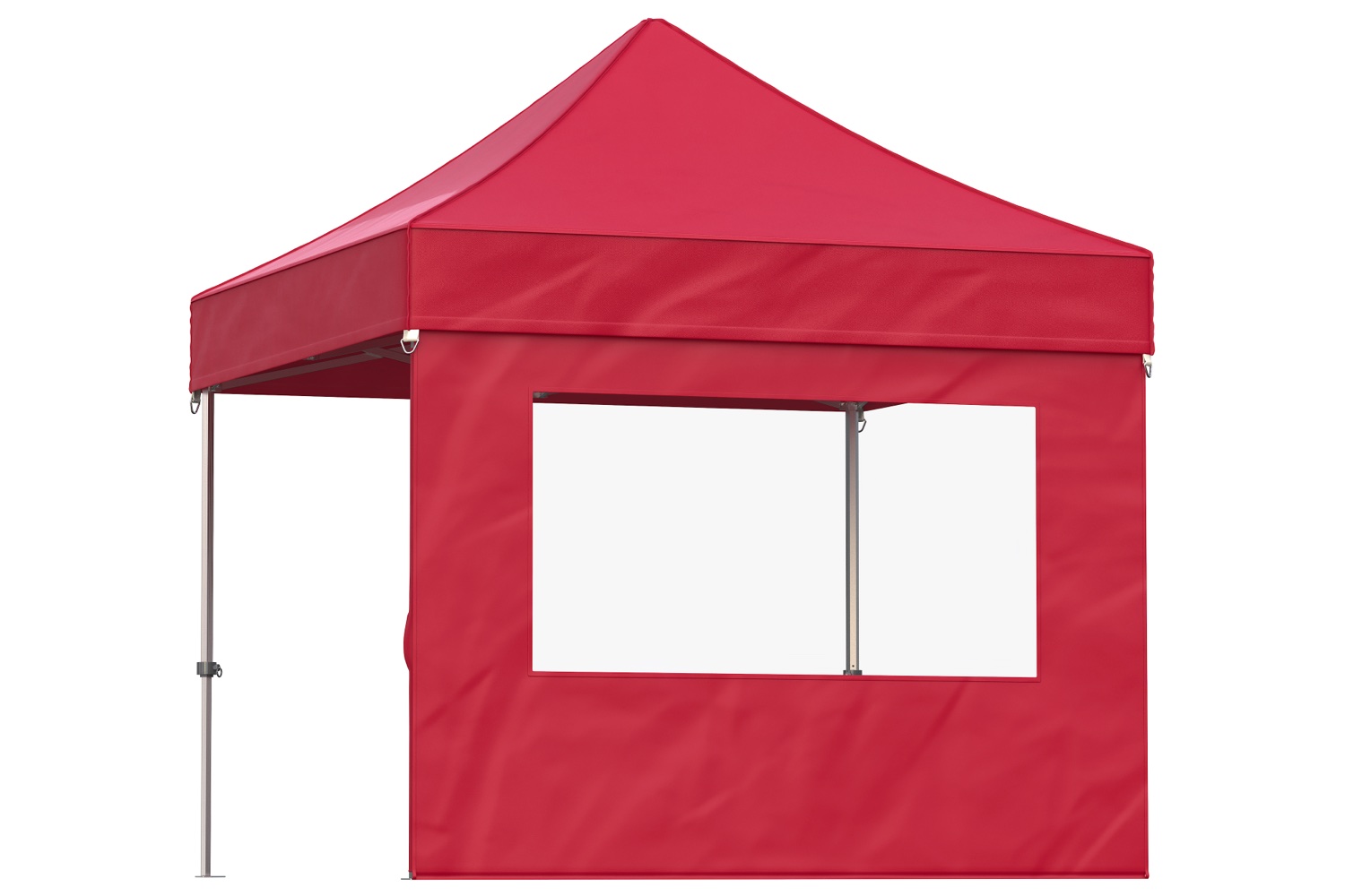 Zijwand 3m met raam – Easy up | PVC gecoat polyester