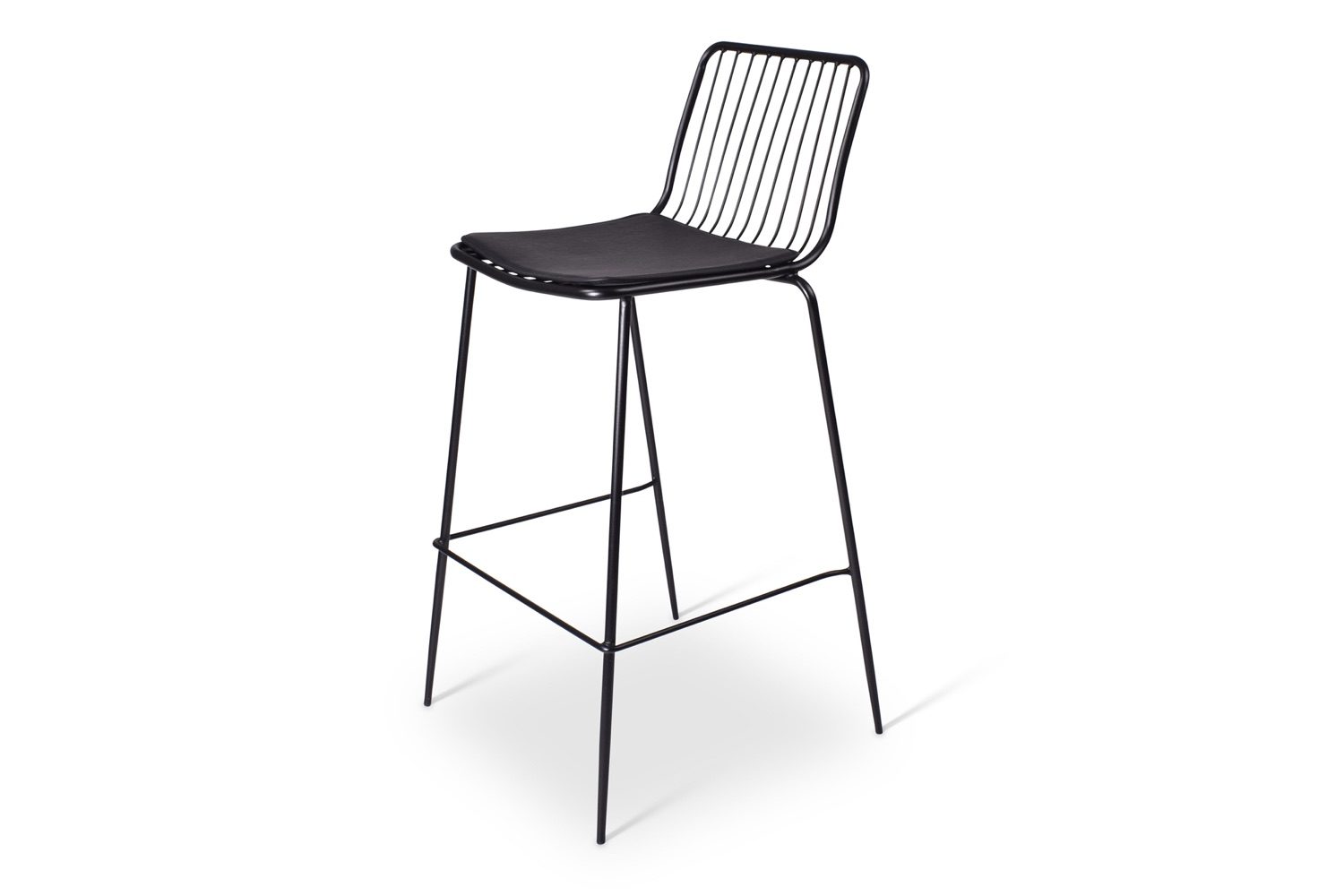 Barkruk Paxi | Draadstoel - Zwart