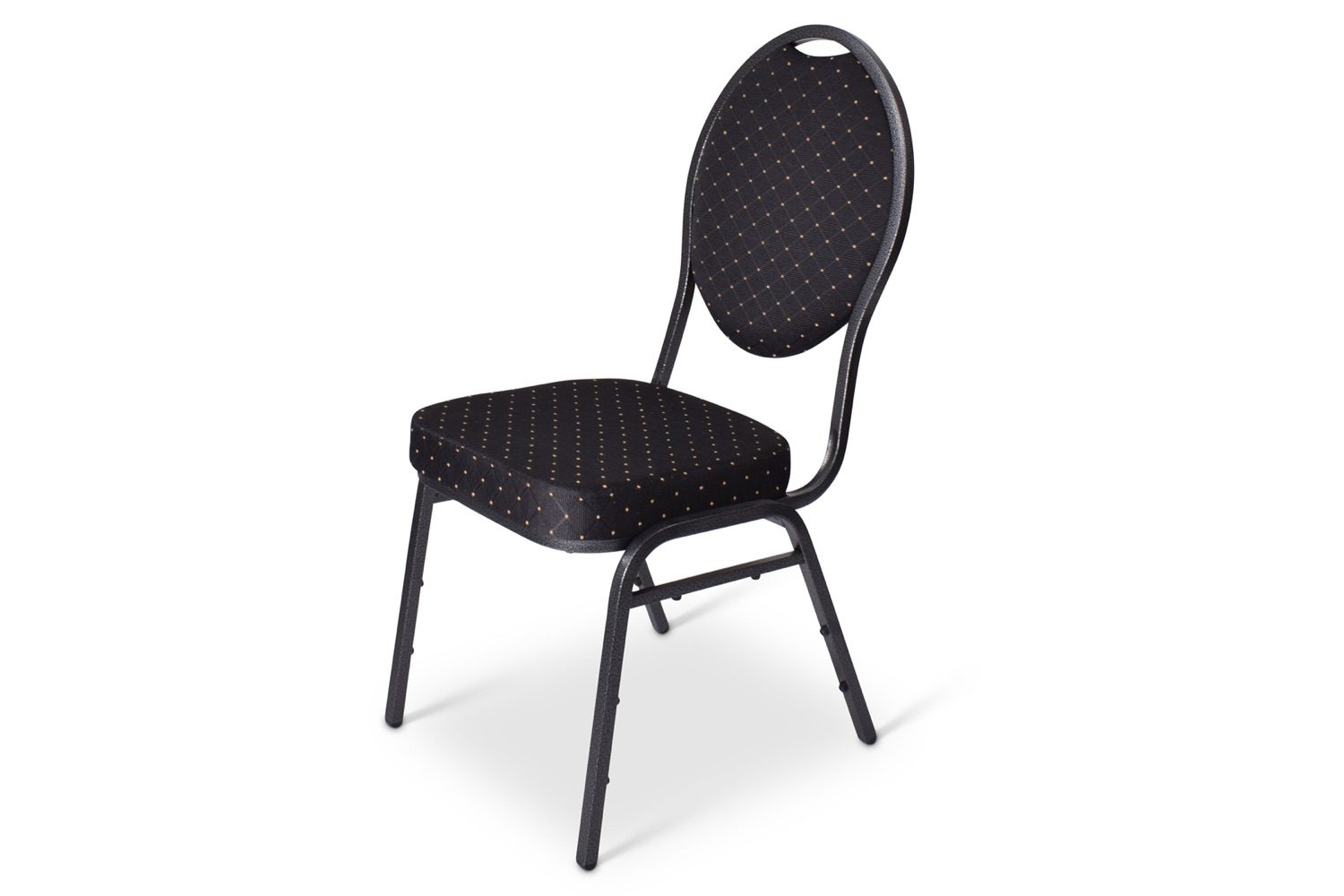 Stapelstoel | Milos - Zwart