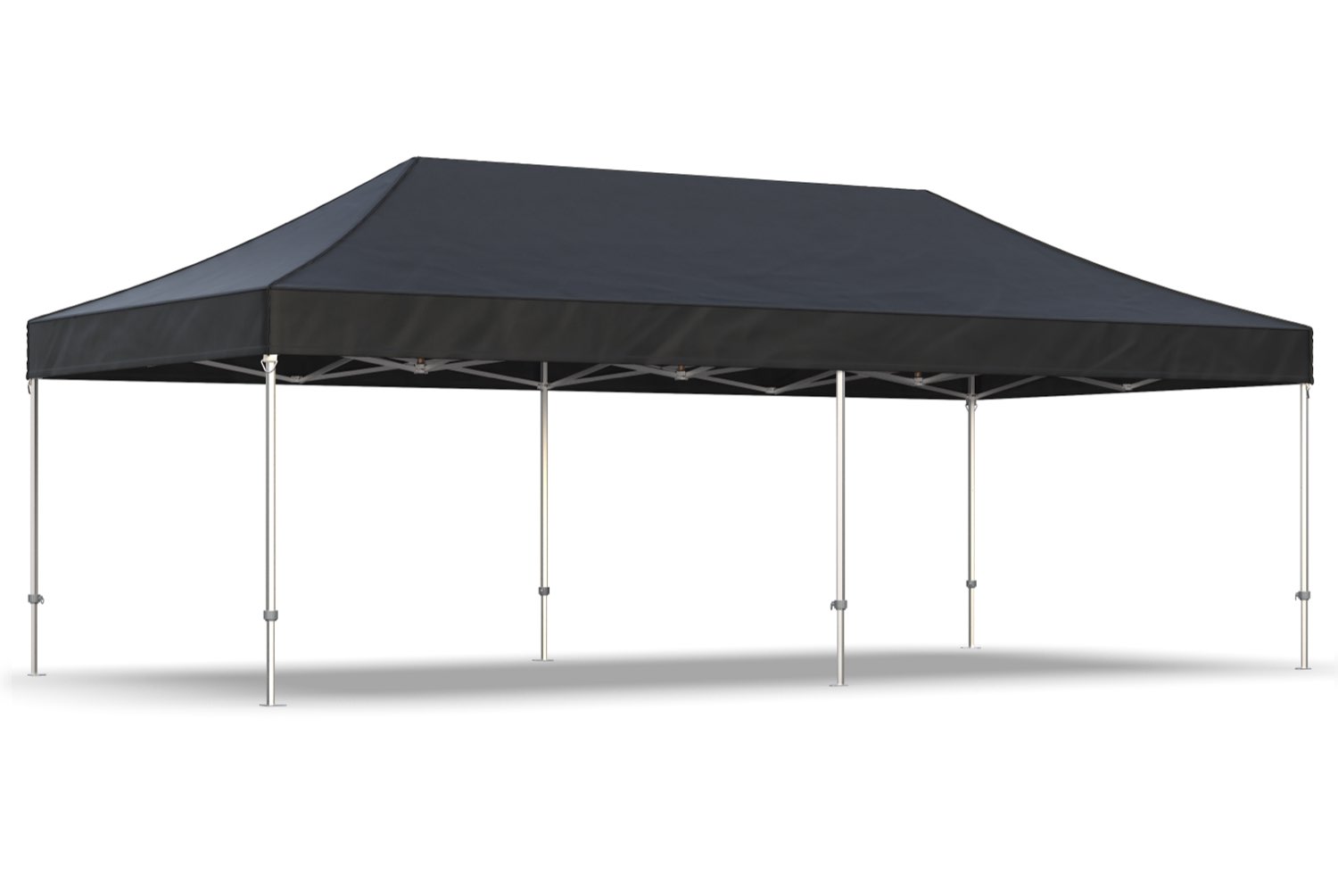 Easy up partytent 4x8m - Professional | PVC gecoat polyester