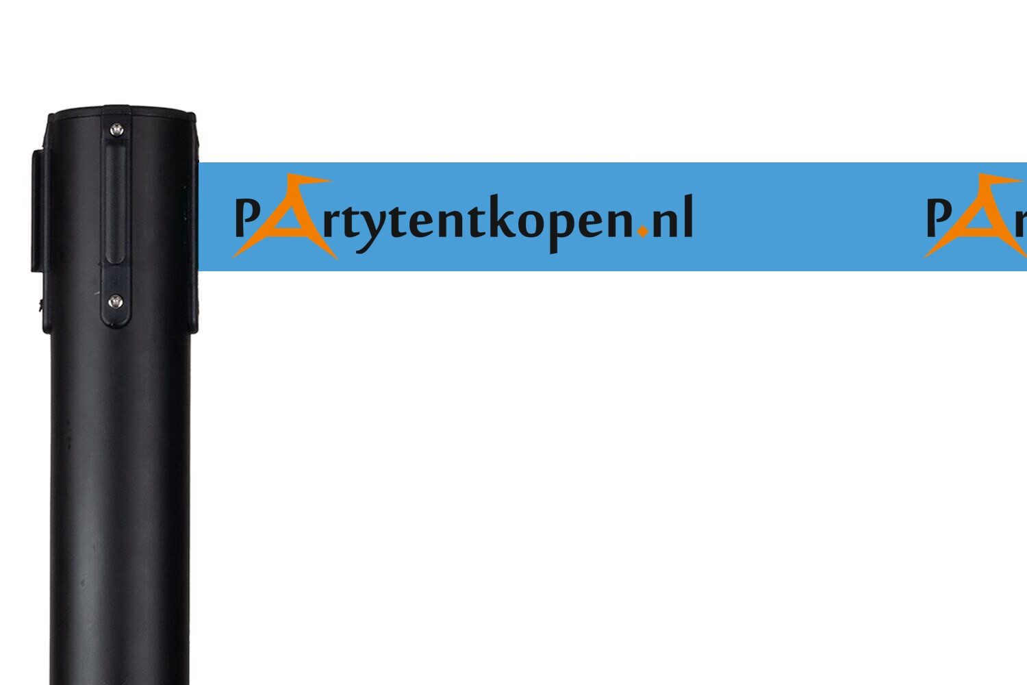 Afzetpaal | Met bedrukking op trekband