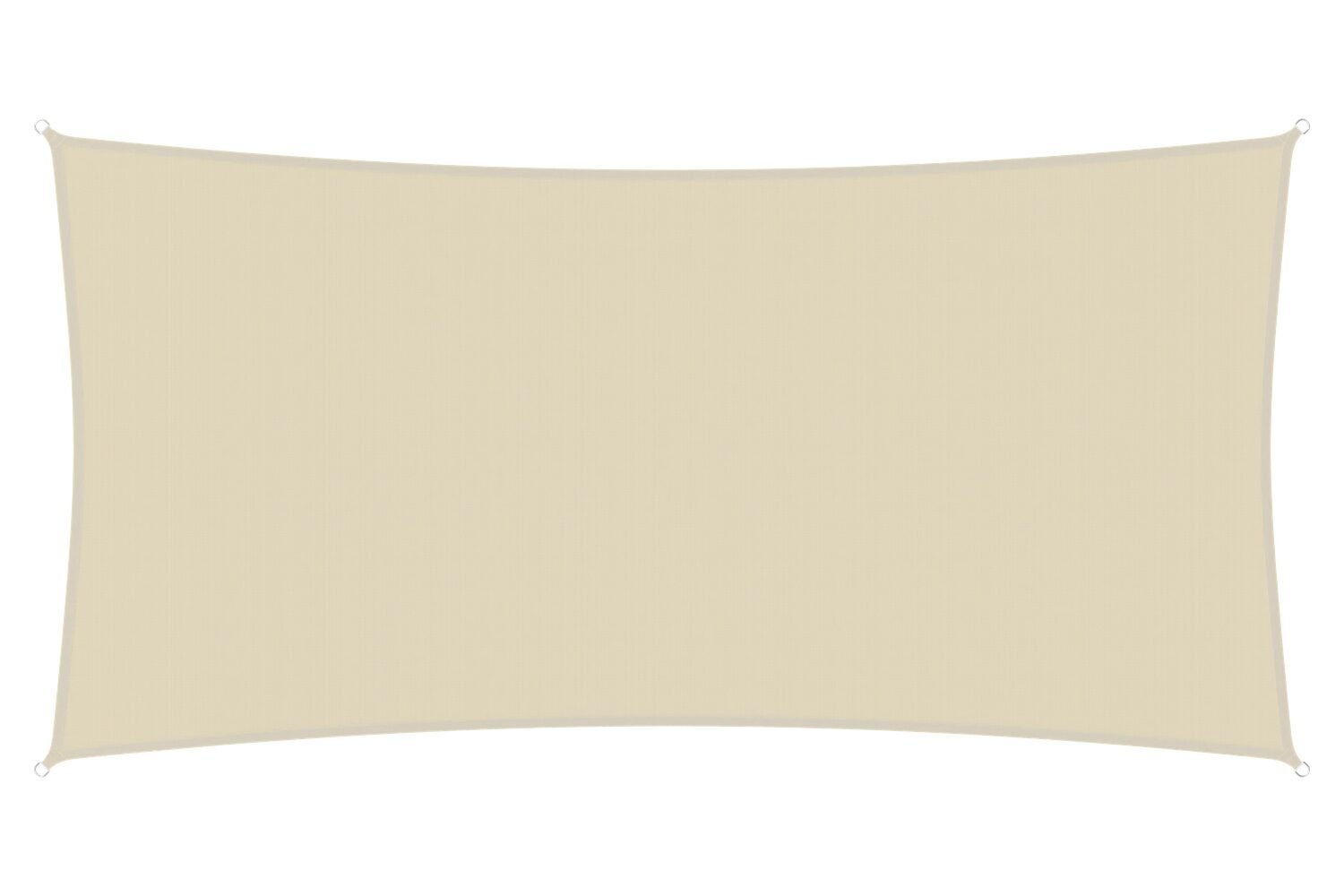 Schaduwdoek 4 x 2m | Rechthoek - Waterresistent