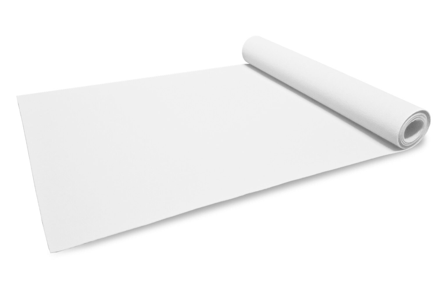 Witte loper op maat | Premium