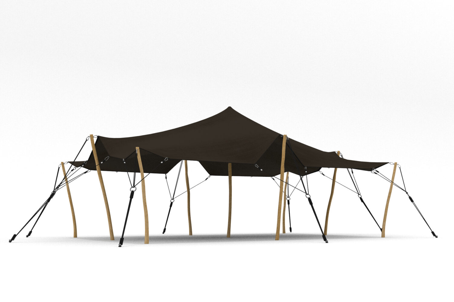 Stretchtent 4,5x7,5 meter | 750 gr/m² | MK4 'All weather' doek