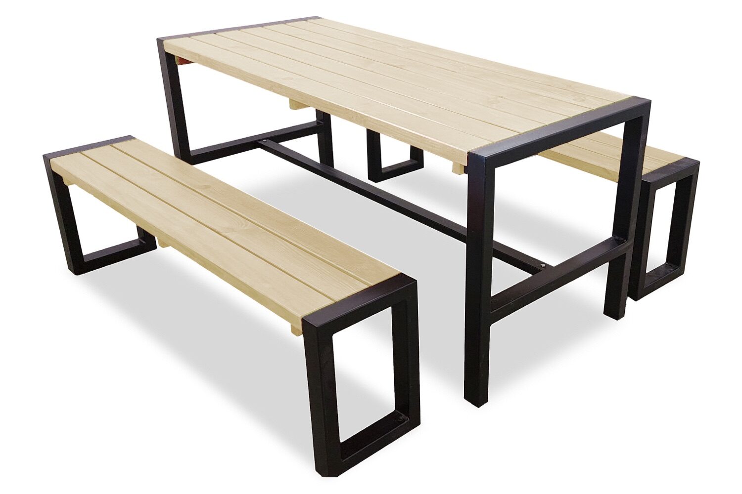 Terrastafel met banken 166x70cm | Colorado