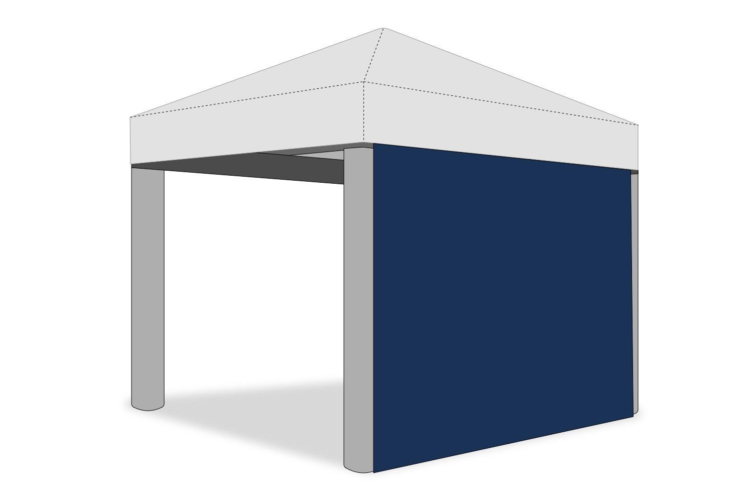 Zijwand gesloten | Airmate Theta