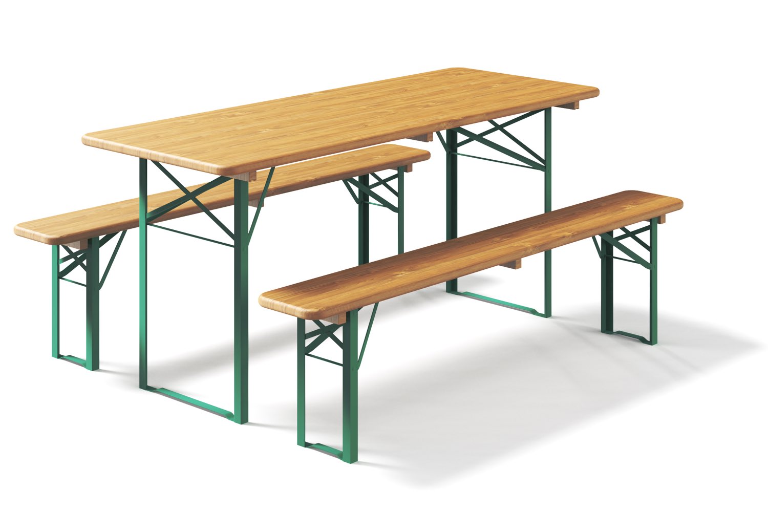 Biertafel en banken 180 x 70