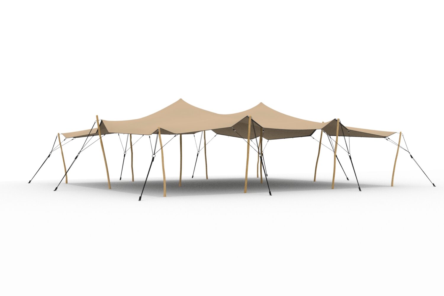 Stretchtent 10,5x12 meter | 750 gr/m² | MK4 'All weather' doek