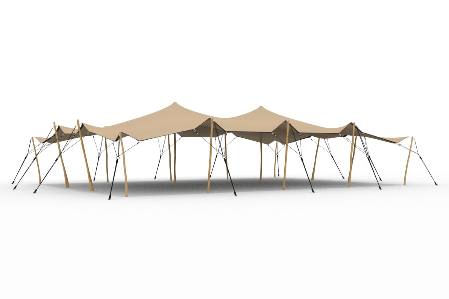 Stretchtent 10,5×15 meter | 750 gr/m² | MK4 ‘All weather’ doek