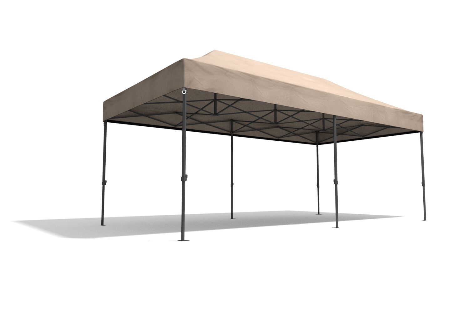 Easy up partytent 3x6m - Premium | PVC gecoat polyester