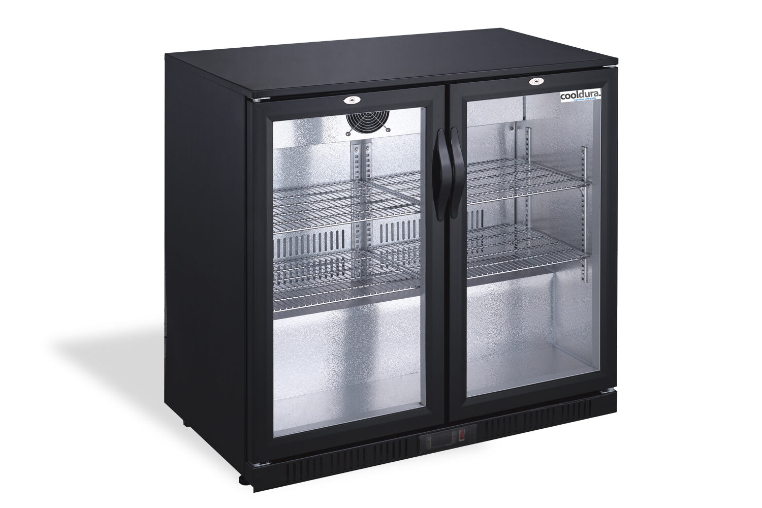 Barkoelkast met glazen deur | 198 liter | Cooldura