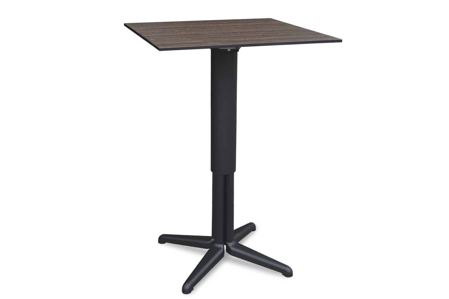 Uniek zelf stabiliserende Statafel & terrastafel in 1