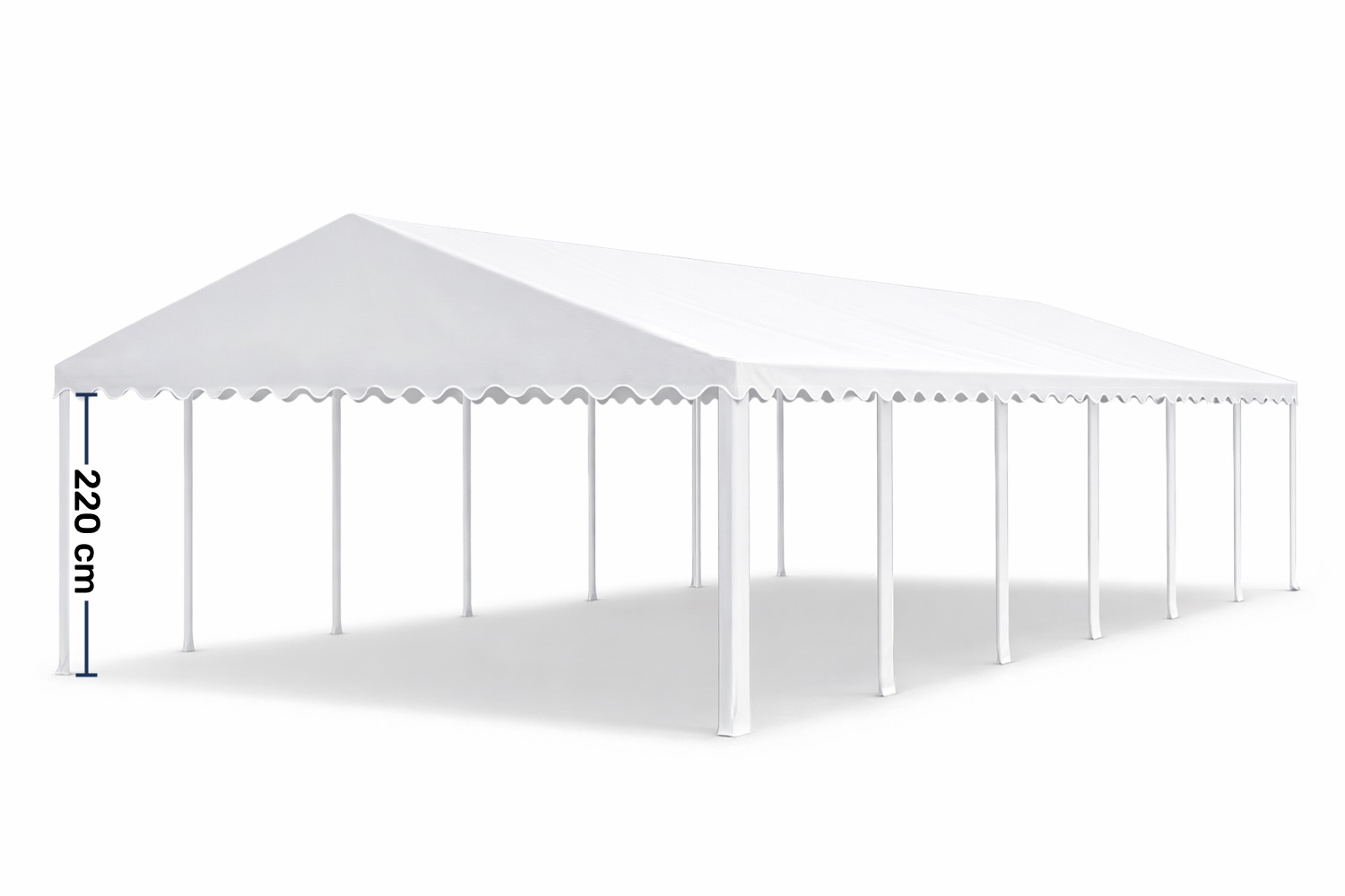 Partytent dakzeil 6x12 | PVC - Professional