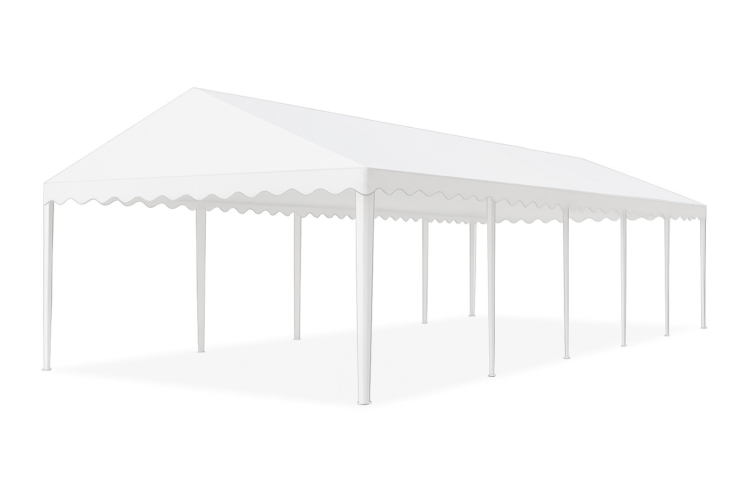 Partytent dakzeil 5x10 | PVC