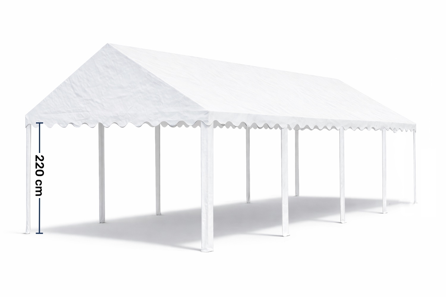 Partytent dakzeil 4x8 | PVC - Professional