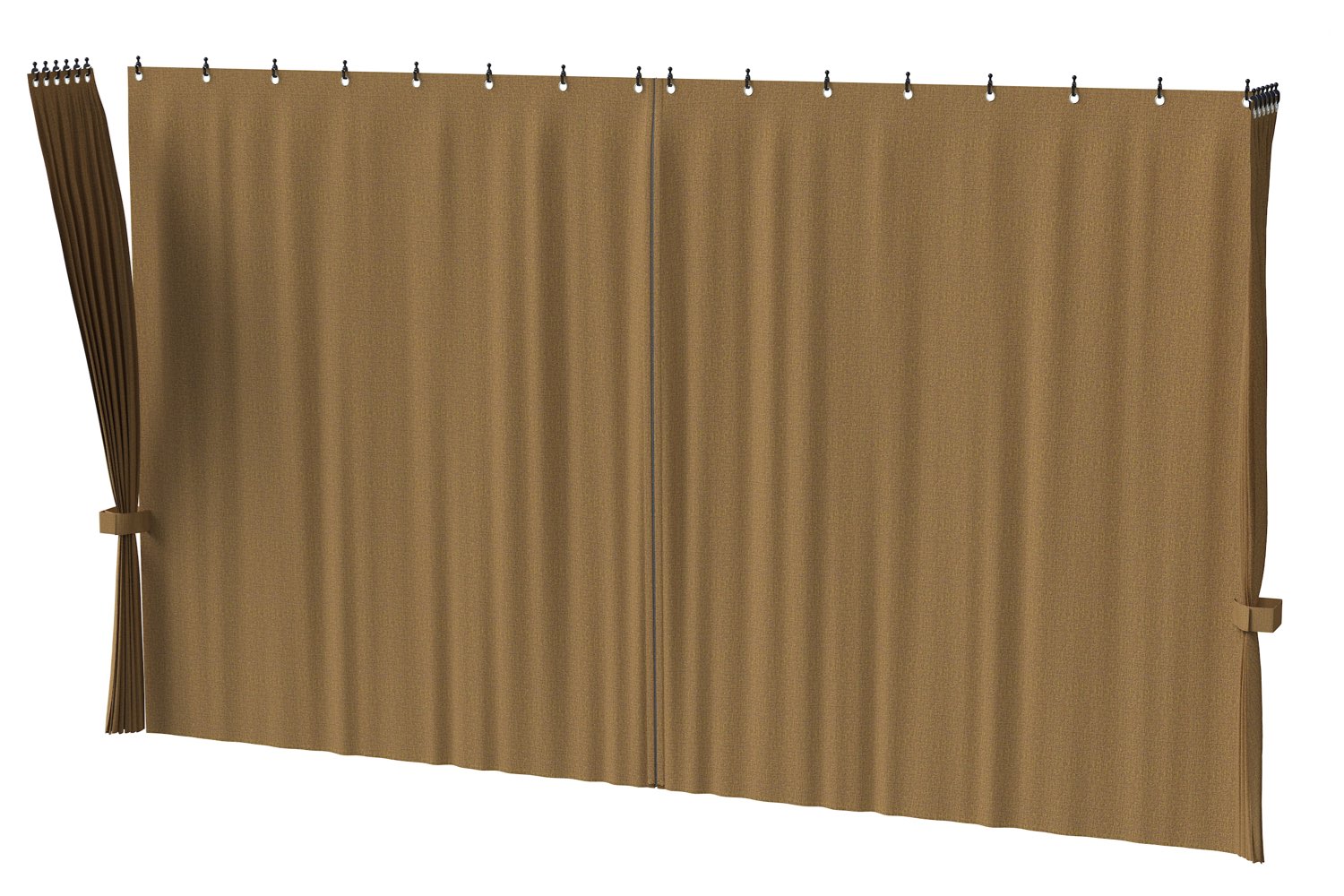 Zijwandenset voor tuinpaviljoen 3x4m | Skyshade