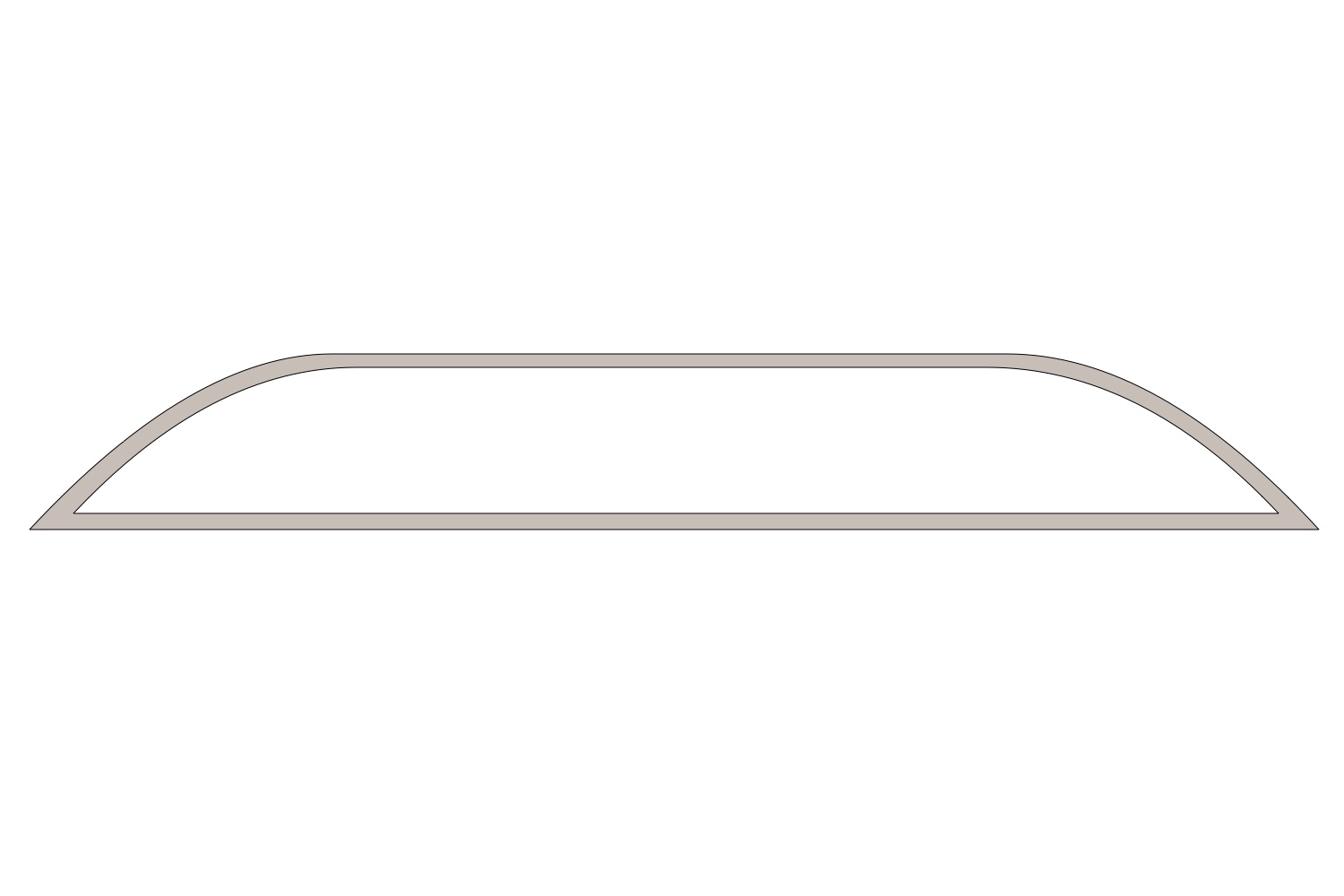 Brede zijwand met panoramaraam