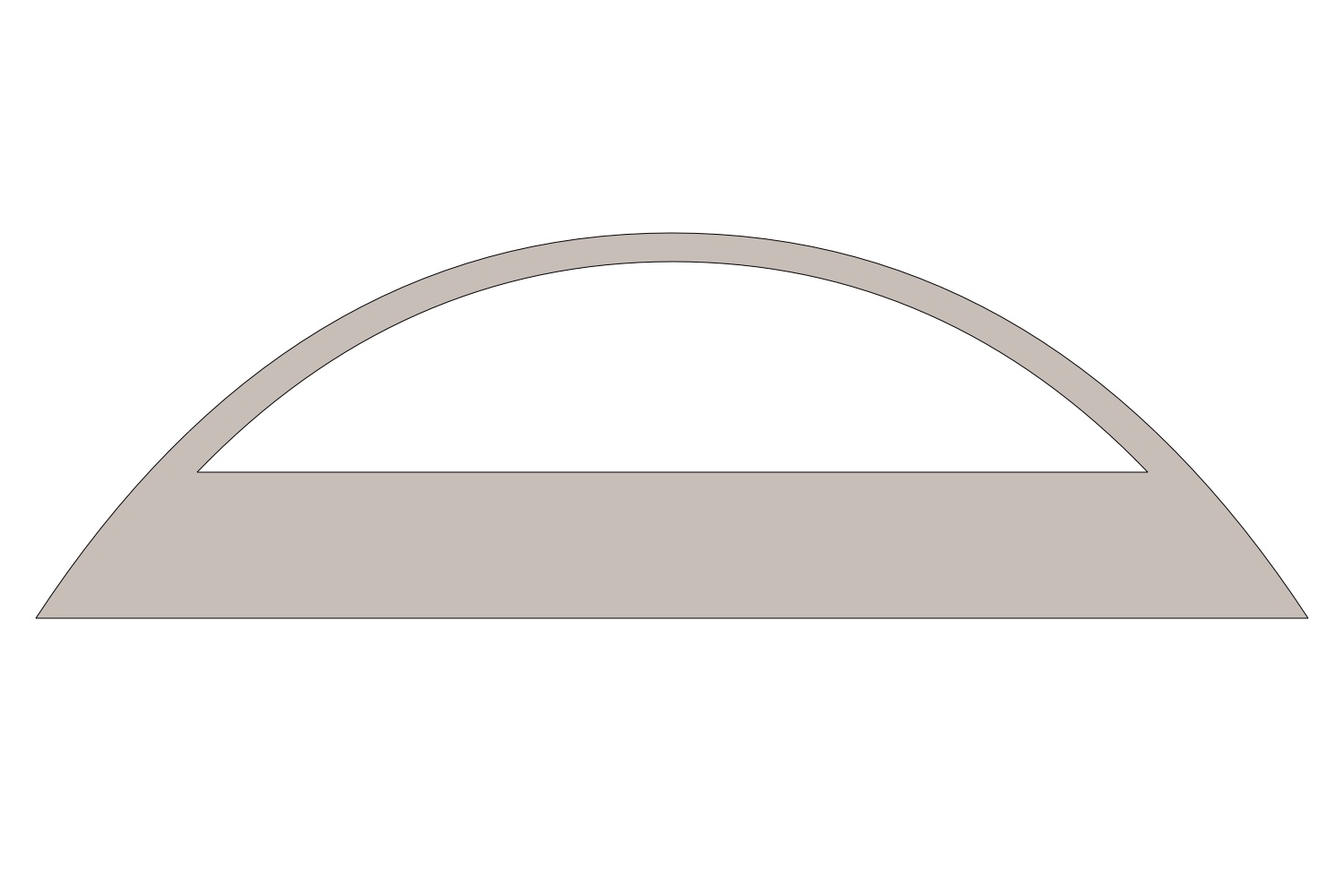 Smalle zijwand met raam